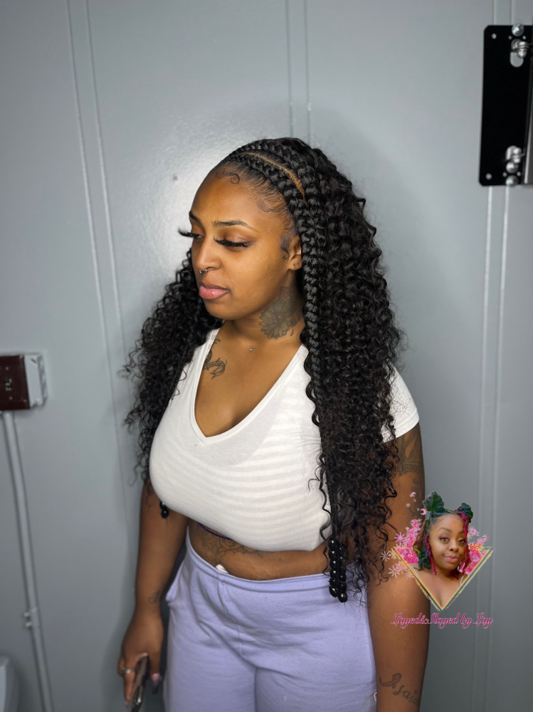 Half Weave Half Braids