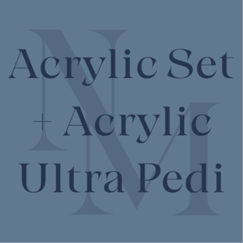Acrylic Set + Acrylic Ultra Pedi at The Nail Moment in Salem, OR
