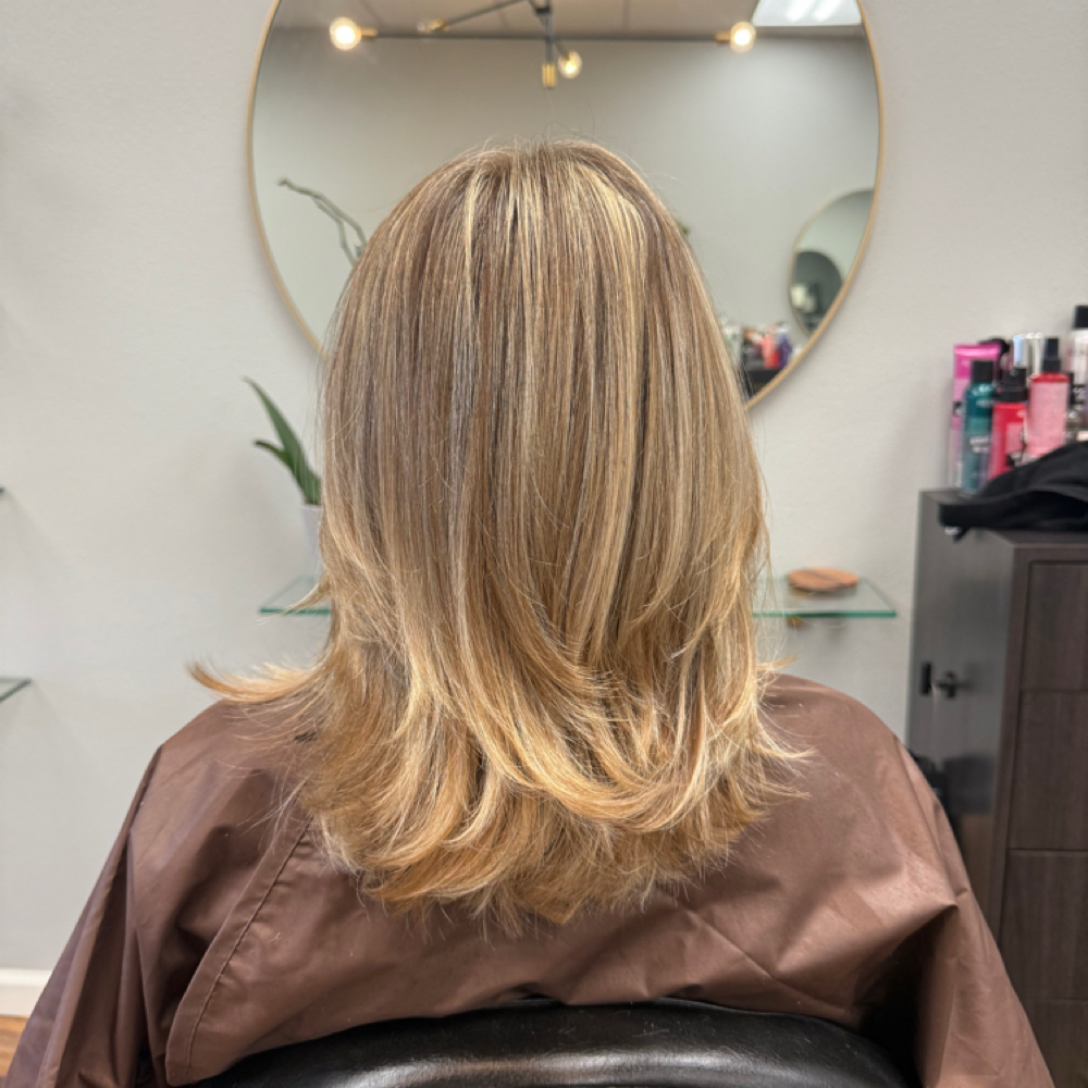 Partial Highlight at Olivia Milene Beauty in Tustin, CA