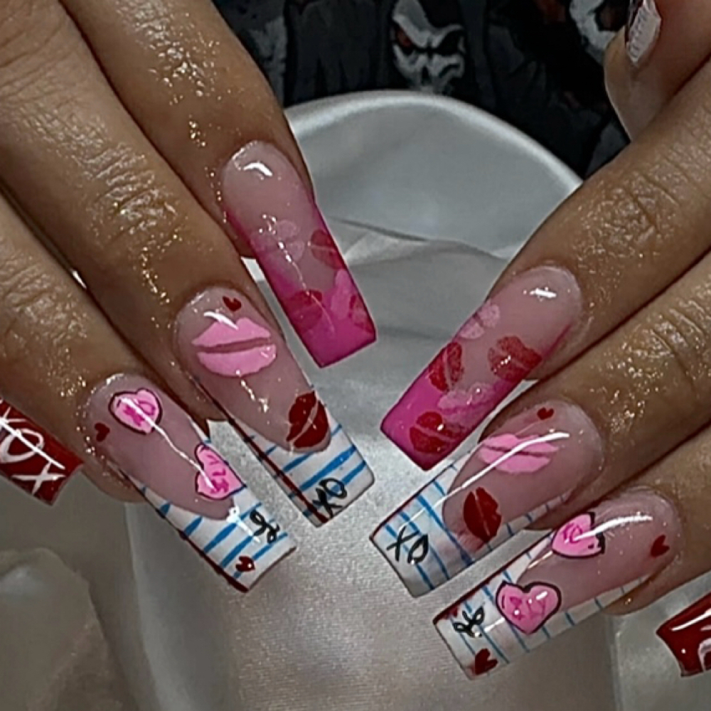 Acrylic 2-3 week Fill at Love My Cut in Casa Grande, AZ