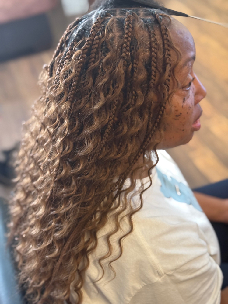 Bohemian Knotless at One Touch by Shay in Fayetteville, NC