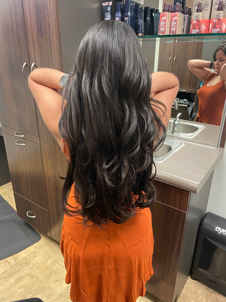 Package Of 10 Shampoo and Blow Dry