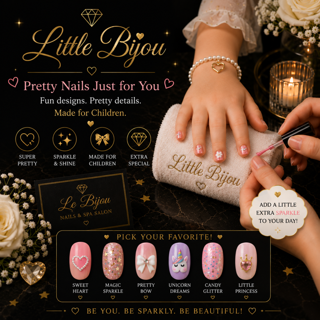 Little Bijou Upgrade at Le Bijou Nails and Spa Salon in Houston, TX