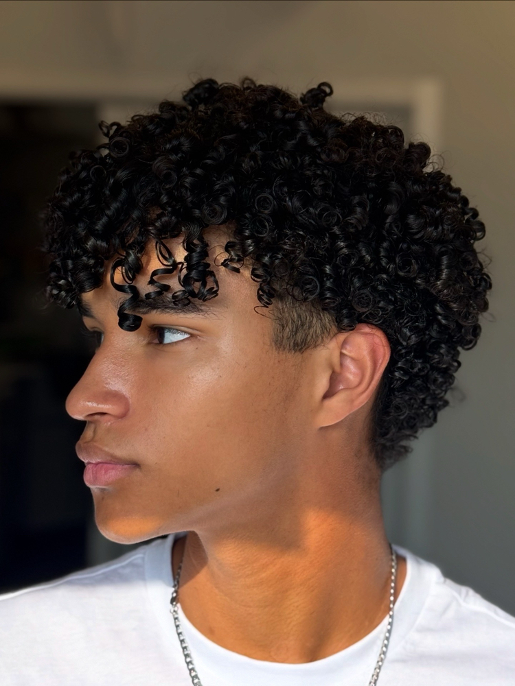 Mens Style Curls