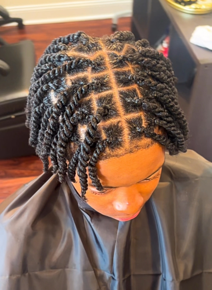 Two Strand Twist at Marlie Mahogany in Atlanta, GA