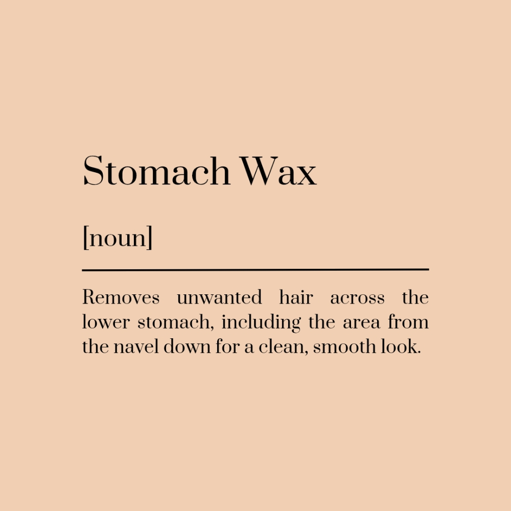 Stomach at Waxing by Janette in Richmond, KY