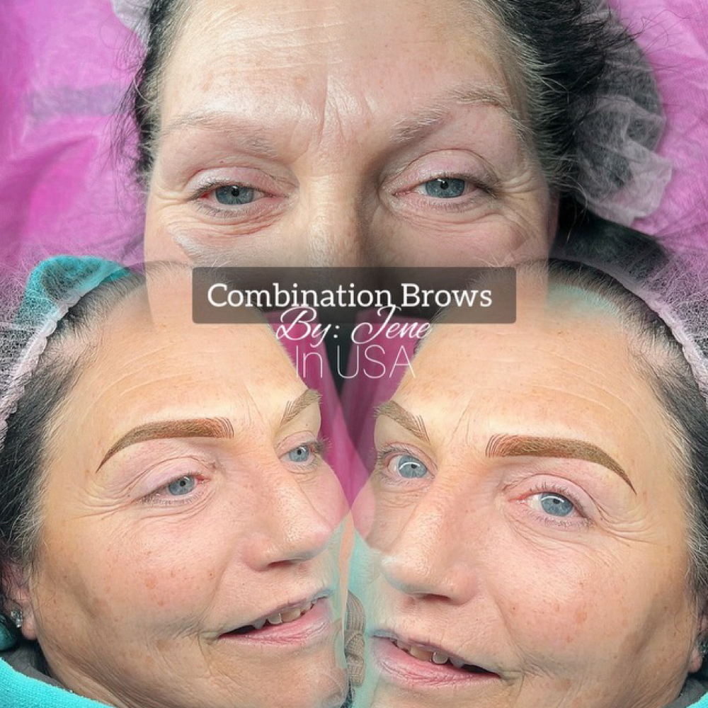 Combination Brows at J Brows Beauty in Coeur d’Alene, ID