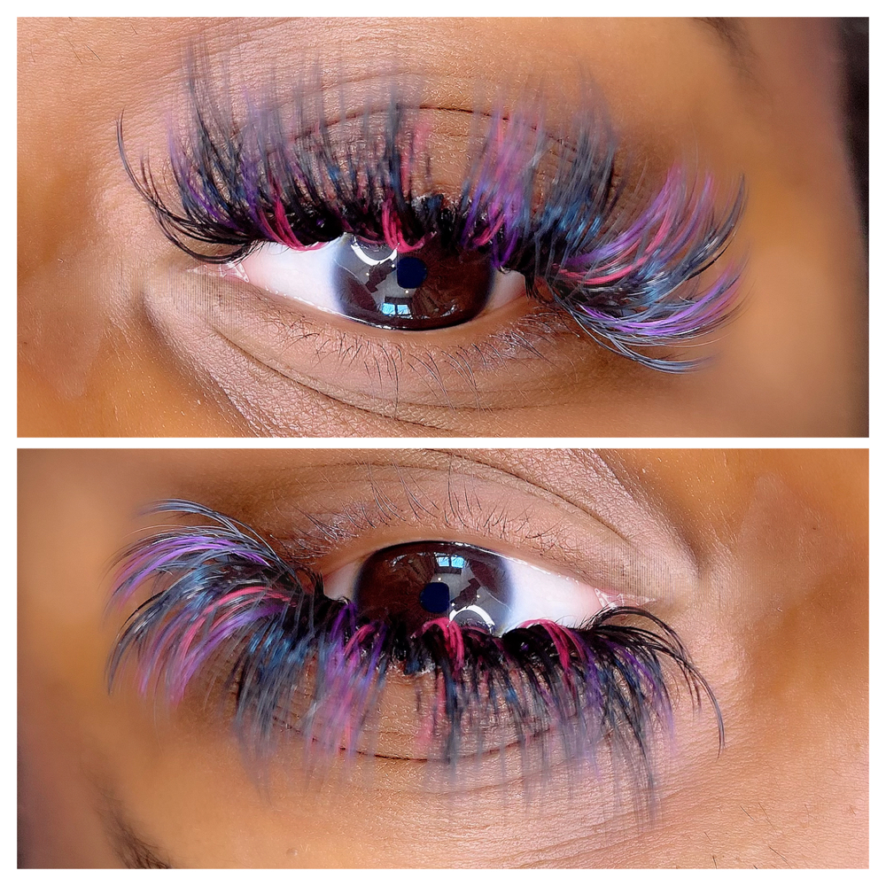 Colored Lashes