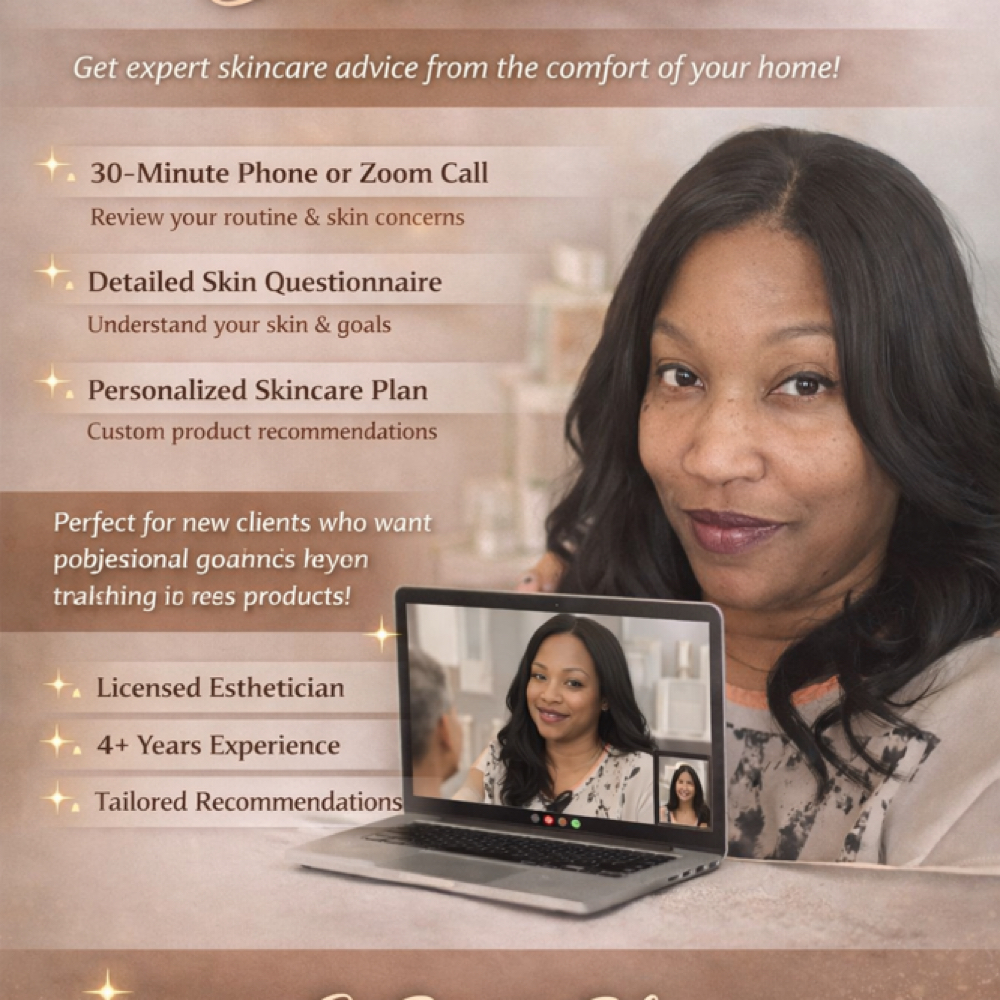 VIRTUAL SKINCARE CONSULTATION at C Scott Skin in Houston, TX