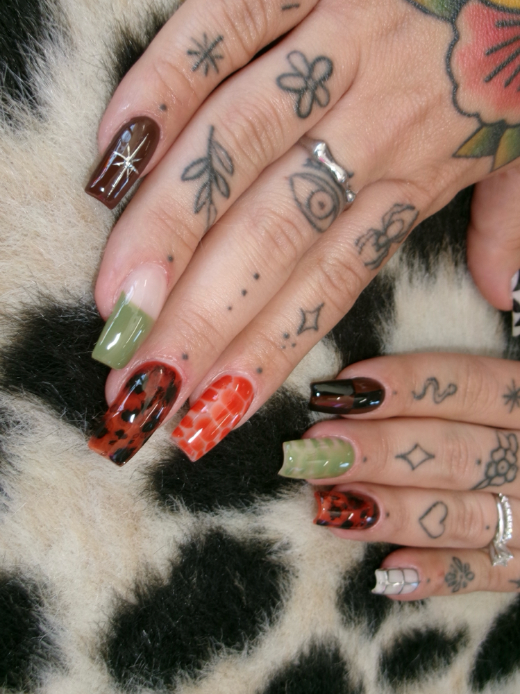 Medium/ Long Gel Overlay at thenailbabi in Pawtucket, RI