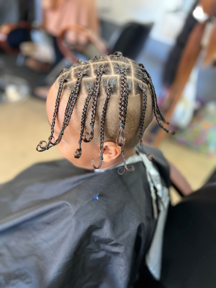 Age 6-10 Natural Individual Braids