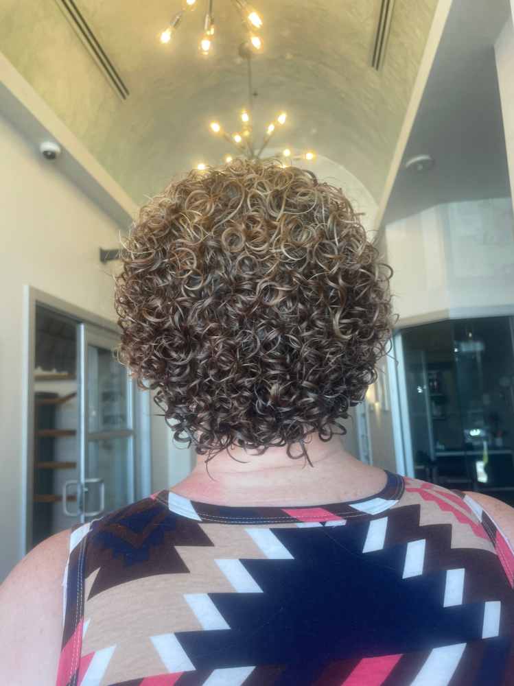 Perm (short to meduim hair)