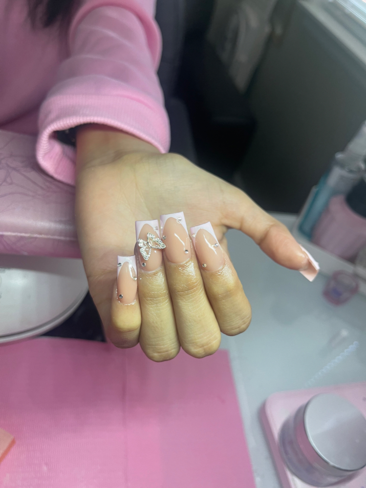 Acrylic Nail Rebase