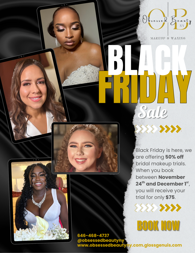 Black Friday Bridal Trial