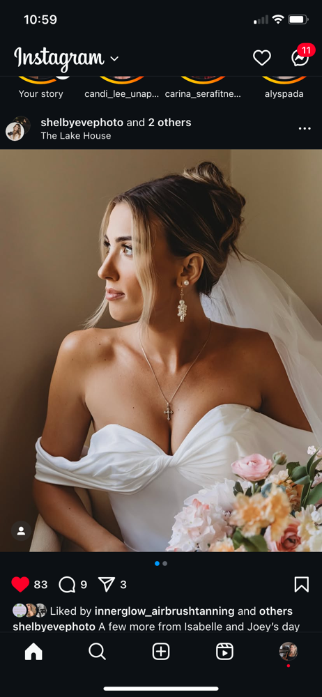 Wedding Glow In Salon