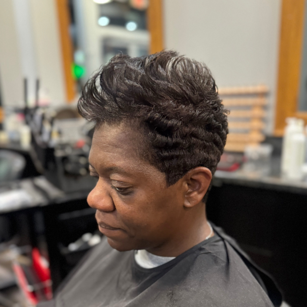 Pixie cut at Consquilla  Carey in Richmond, VA