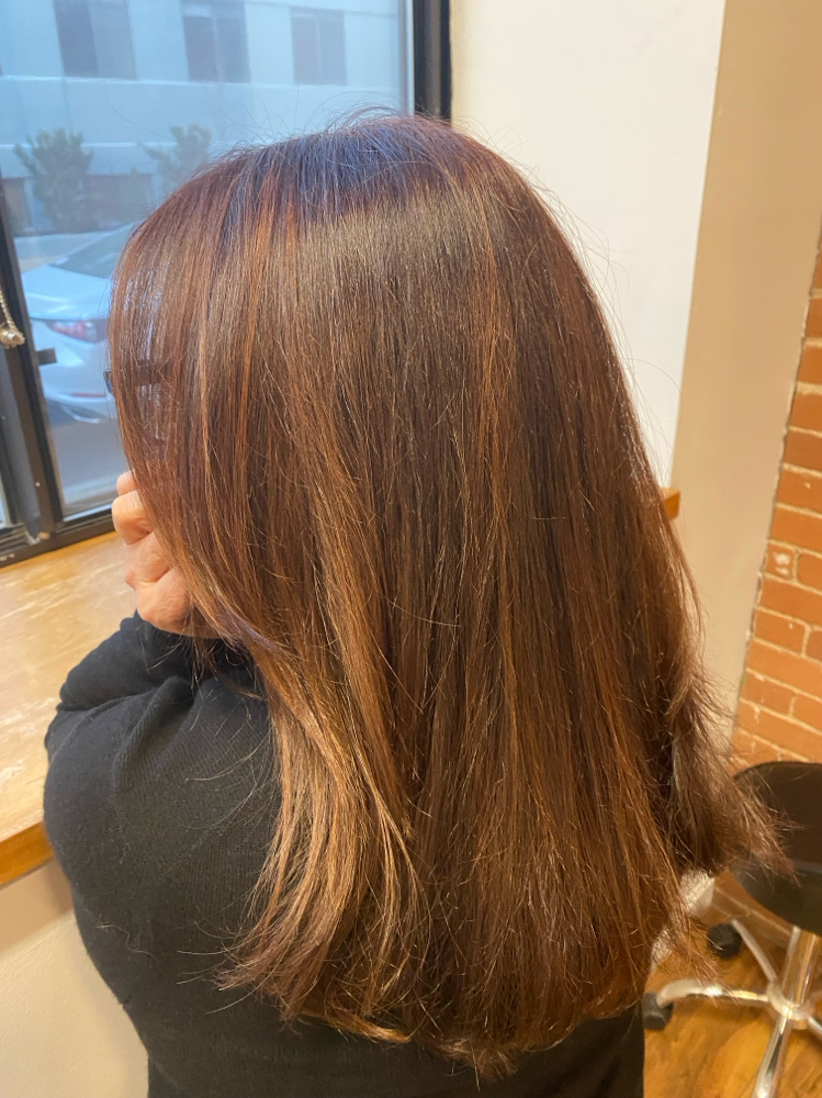 Color And Haircut