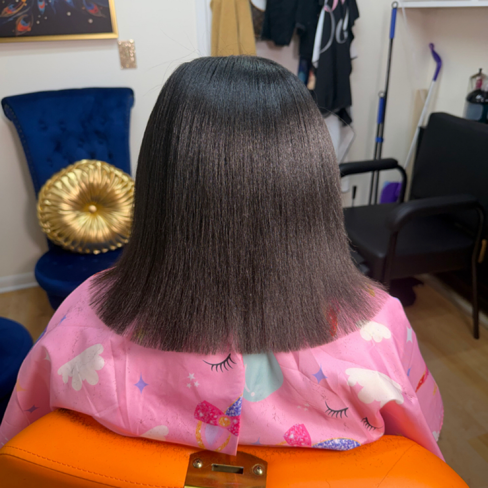 Kids Silk Press + Trim at Resilient Crown in Milwaukee, WI