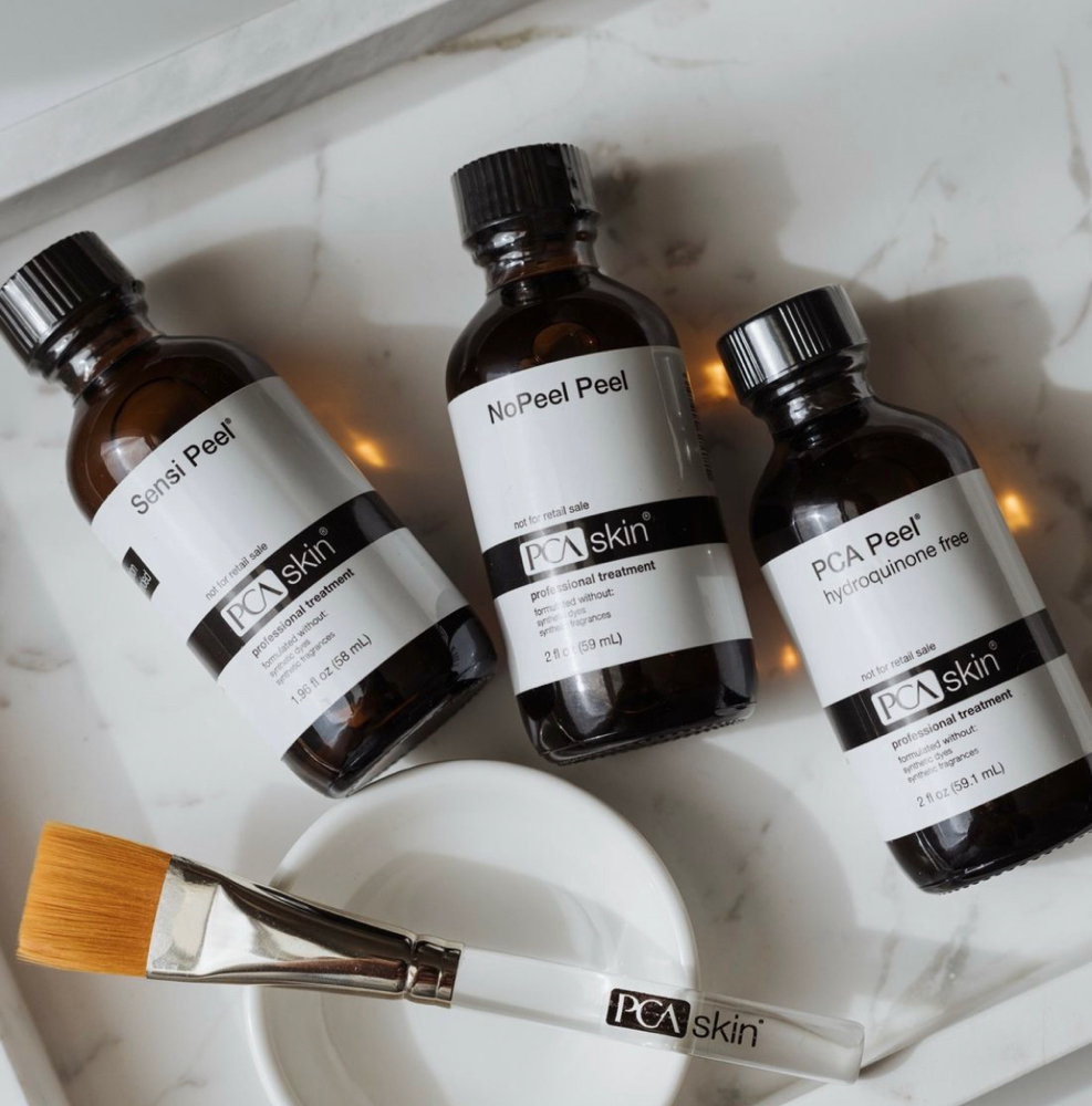 PCA Chemical Peel + Dermaplaning