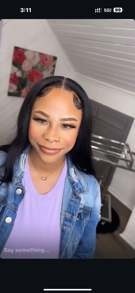 Full Face Natural Glam