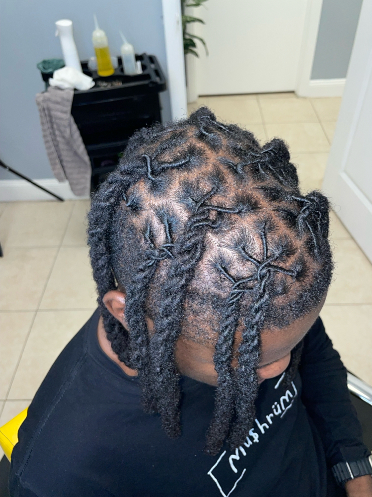 Retwist With Two Strand Twist