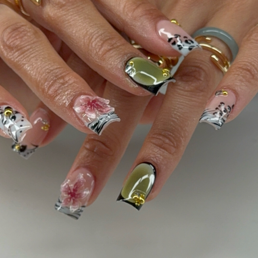 Tier 3 Nail art at GEL BRAT in gresham, OR