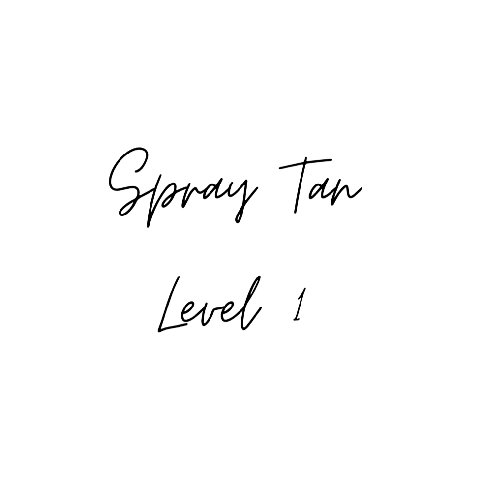 Spray Tan Level 1