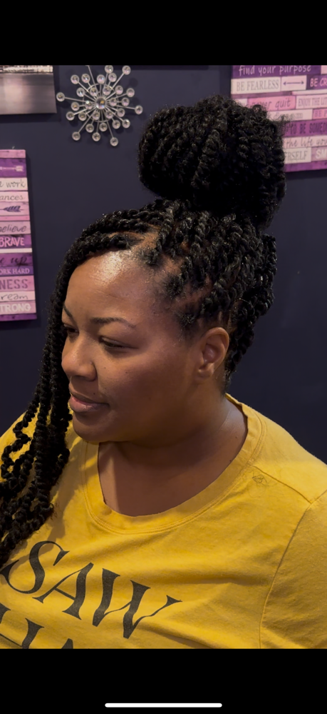 Twist W/ Extension Hair