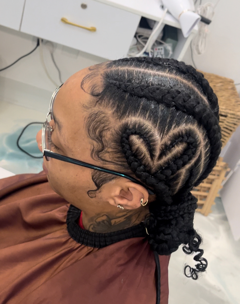 6-10 Cornrow & Hair Treatment