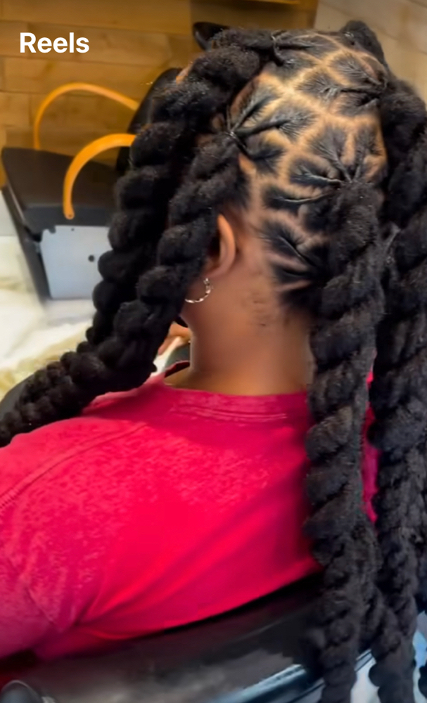 Jumbo Ropes Over Locs