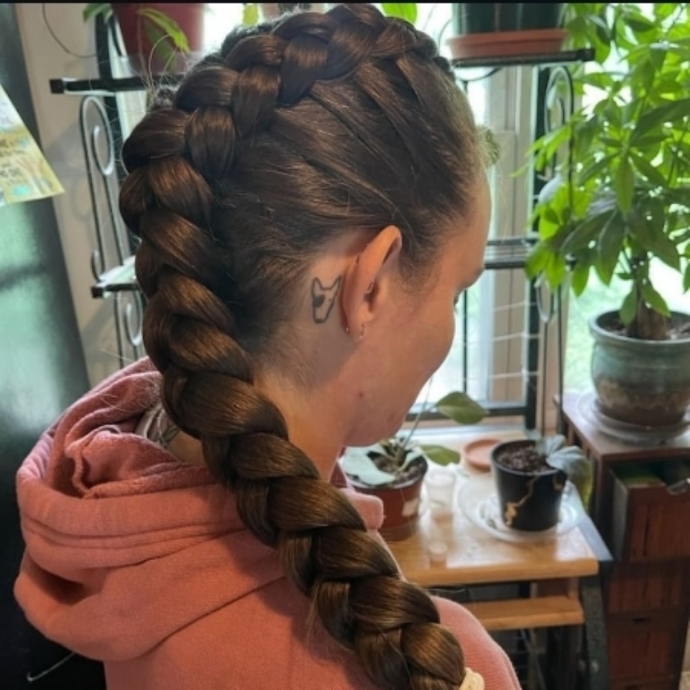 Simple French Or Dutch Braids