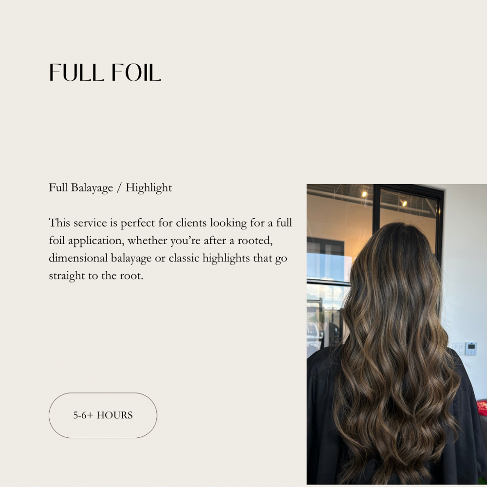Full Balayage / Highlight LONG