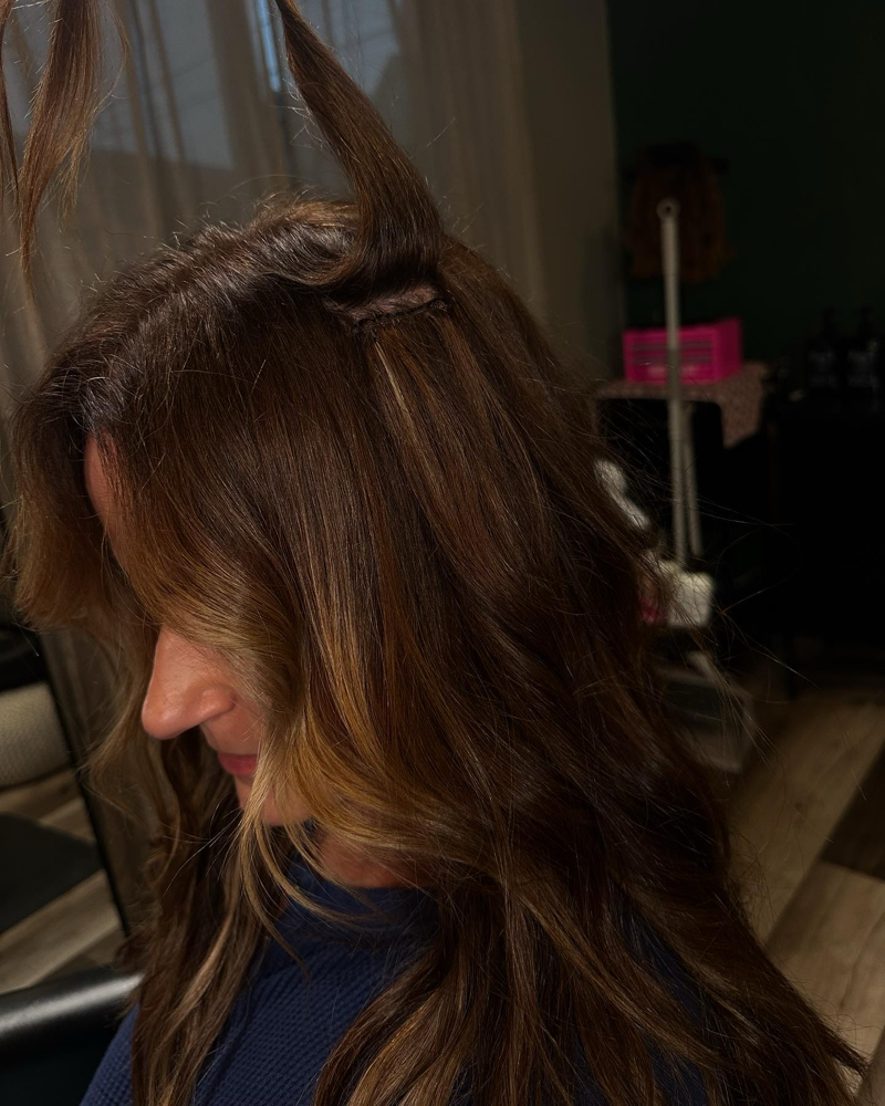 2 Rows Handtied