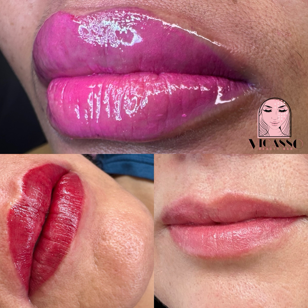 Lipblush Tattoo at Vicasso Brows & Academy in Olive Branch, MS