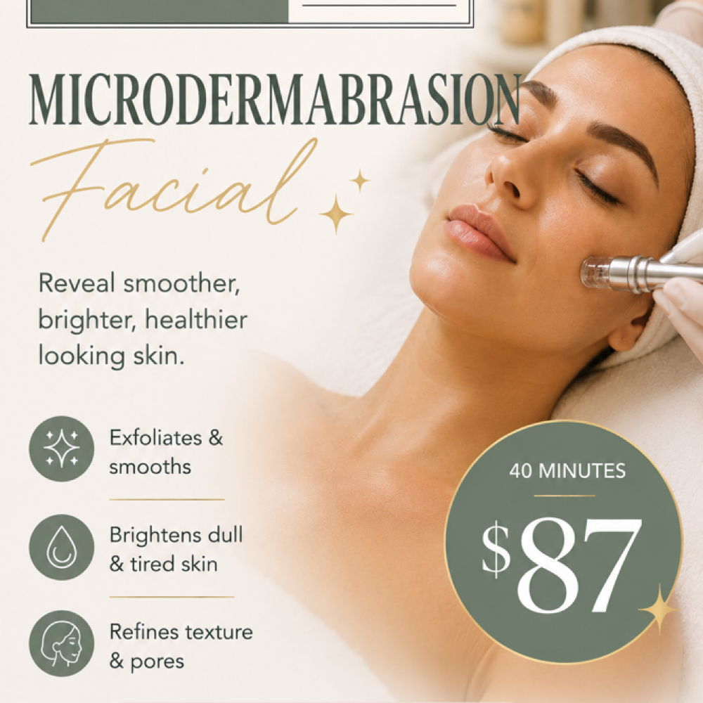 Microdermabrasion Facial at COCO BEAUTY BAR in Alpharetta, GA