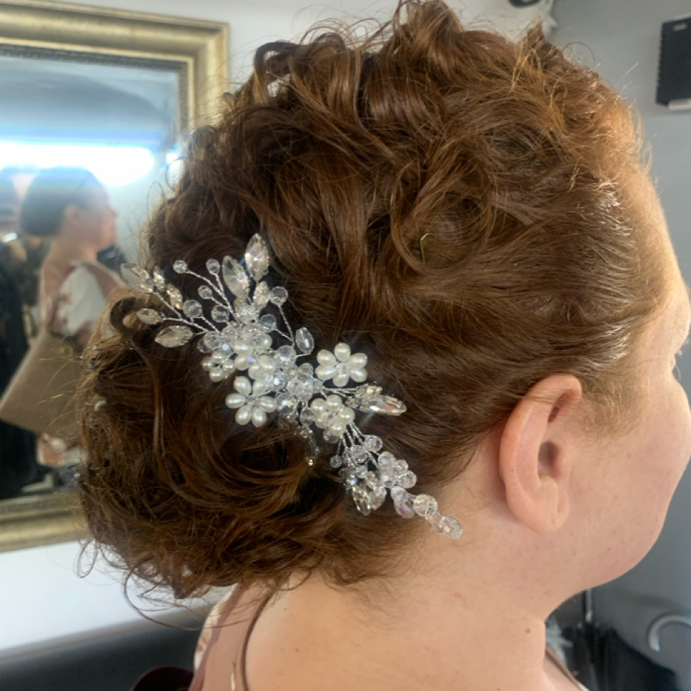Bridal Hair Styling at Giselles hairstyle corp. in Bronx, NY