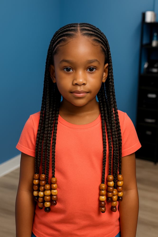 KIDS CORNROWS HAIRSTYLE