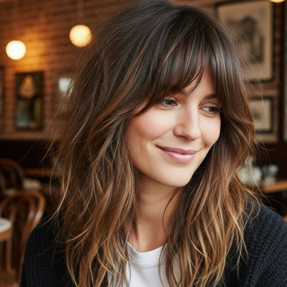 Bang Trim at Hoboken Hair Chick in Hoboken, NJ