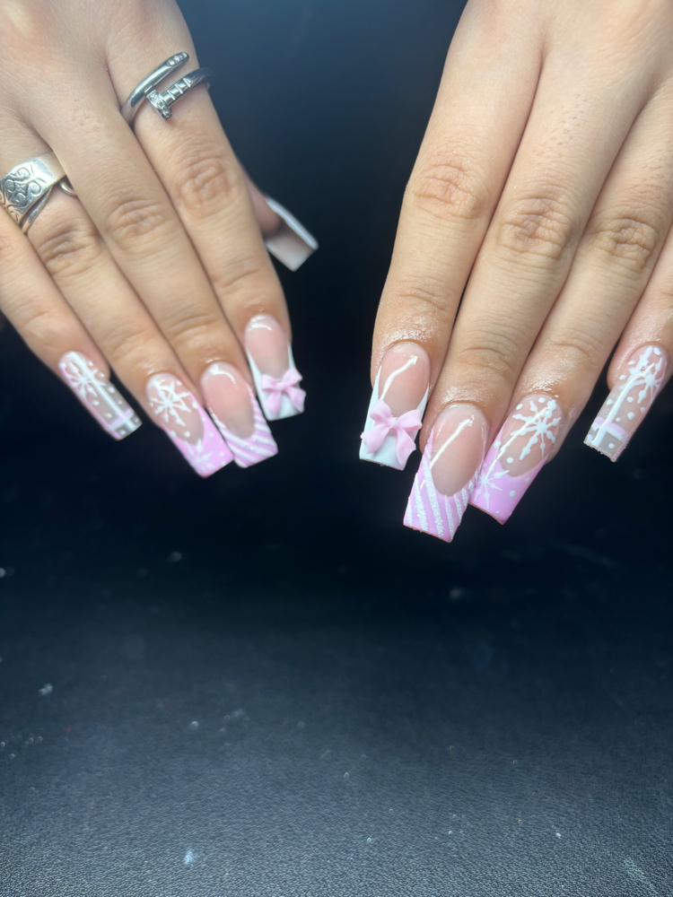 LONG ACRYLIC FULL SET