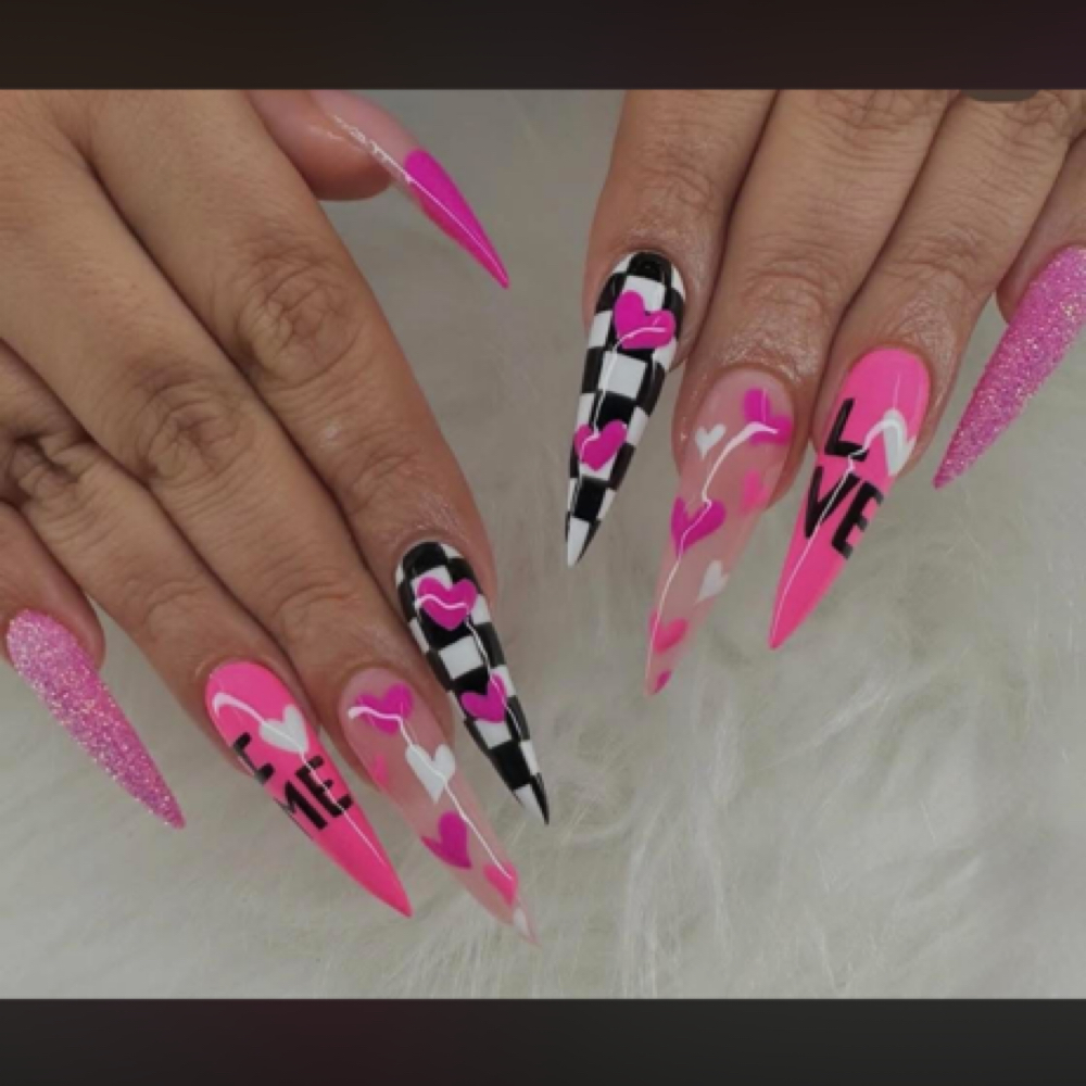 Xl Long Acrylic Full Set at Eye Lash Candy LLC in Yucca Valley, CA