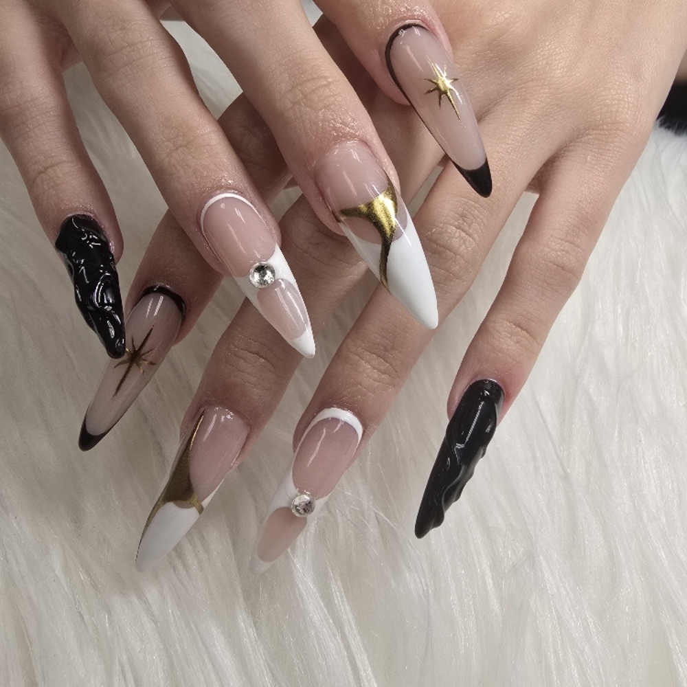 XL Acrylic Full Set at Nails by Jennah in Aiken, SC