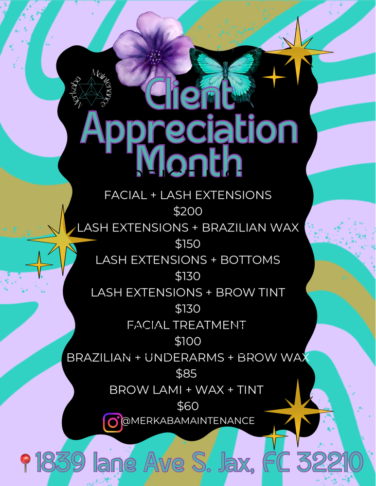 Lash Extensions + Bottoms