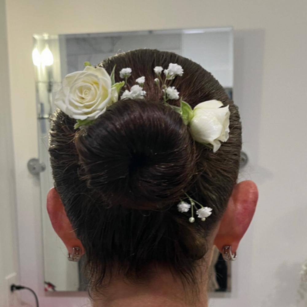 Bridal up-do at Beachy Blowout Bar & Salon LLC in Gulf Shores, AL