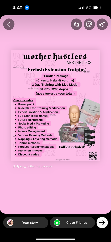 3:1 Lash Extension Course