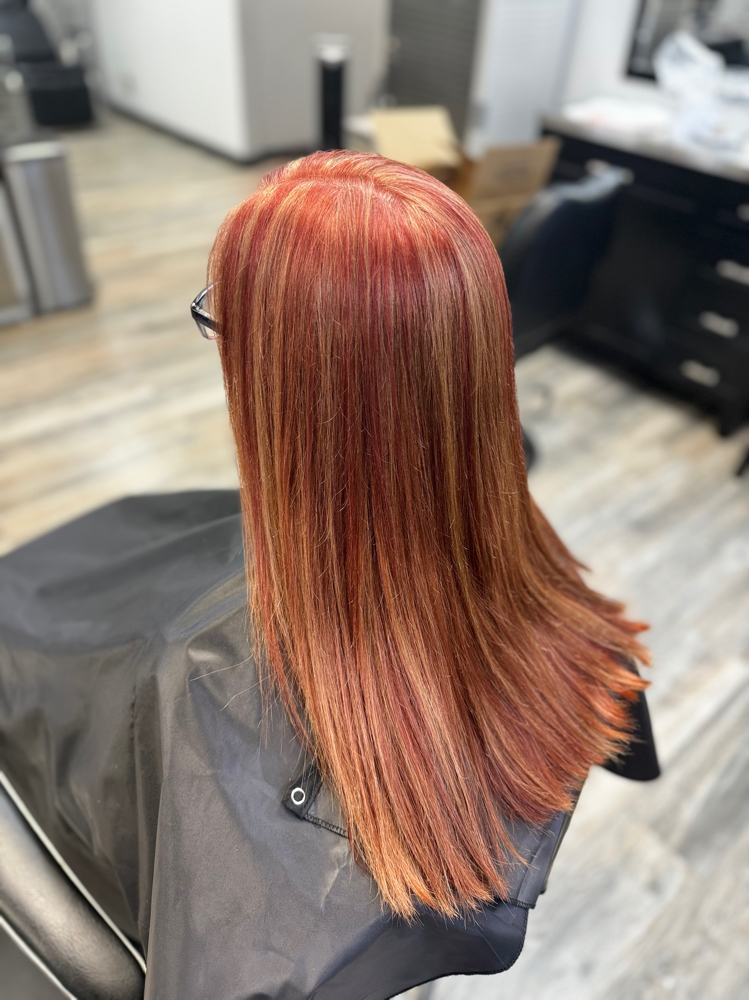 Highlights & All Over Color Long
