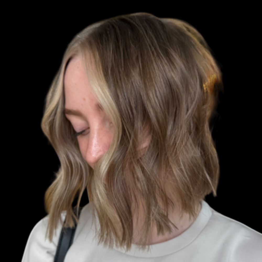 Face Frame Highlight at Callie & Co Salon in Georgetown, TX