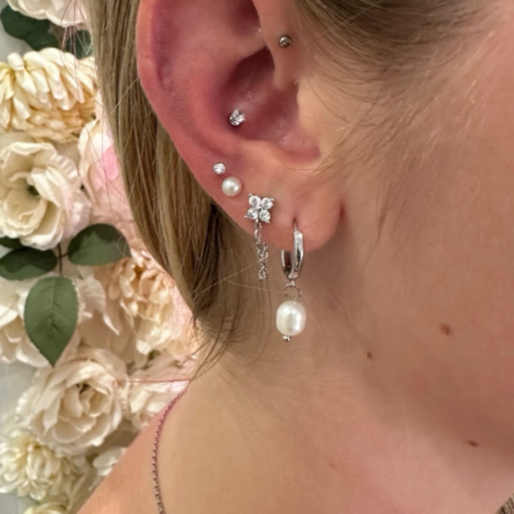 Conch Piercing at wax off in Fullerton, CA