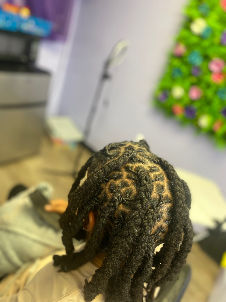 Wash/Retwist/2strand*pass mid to lo