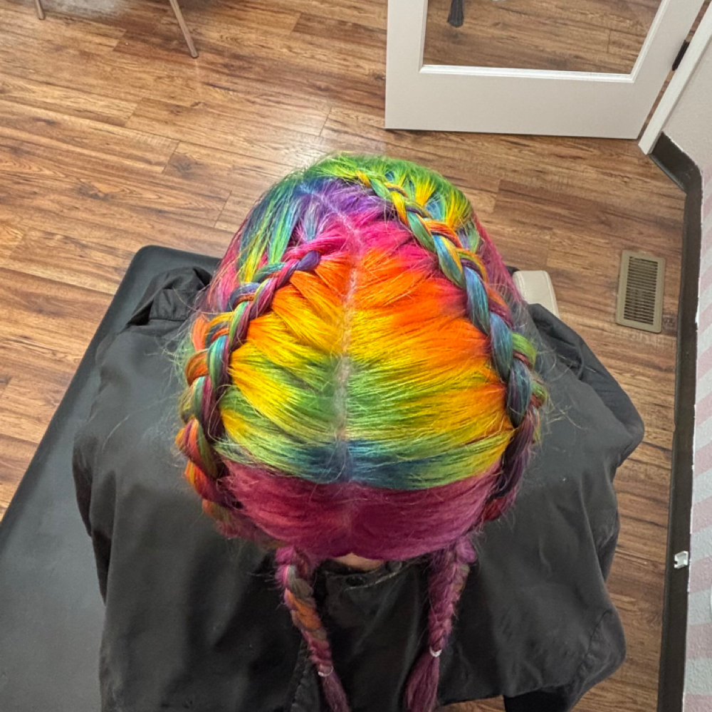 French Braids at Hair by Nikki Marie in Swansea, IL