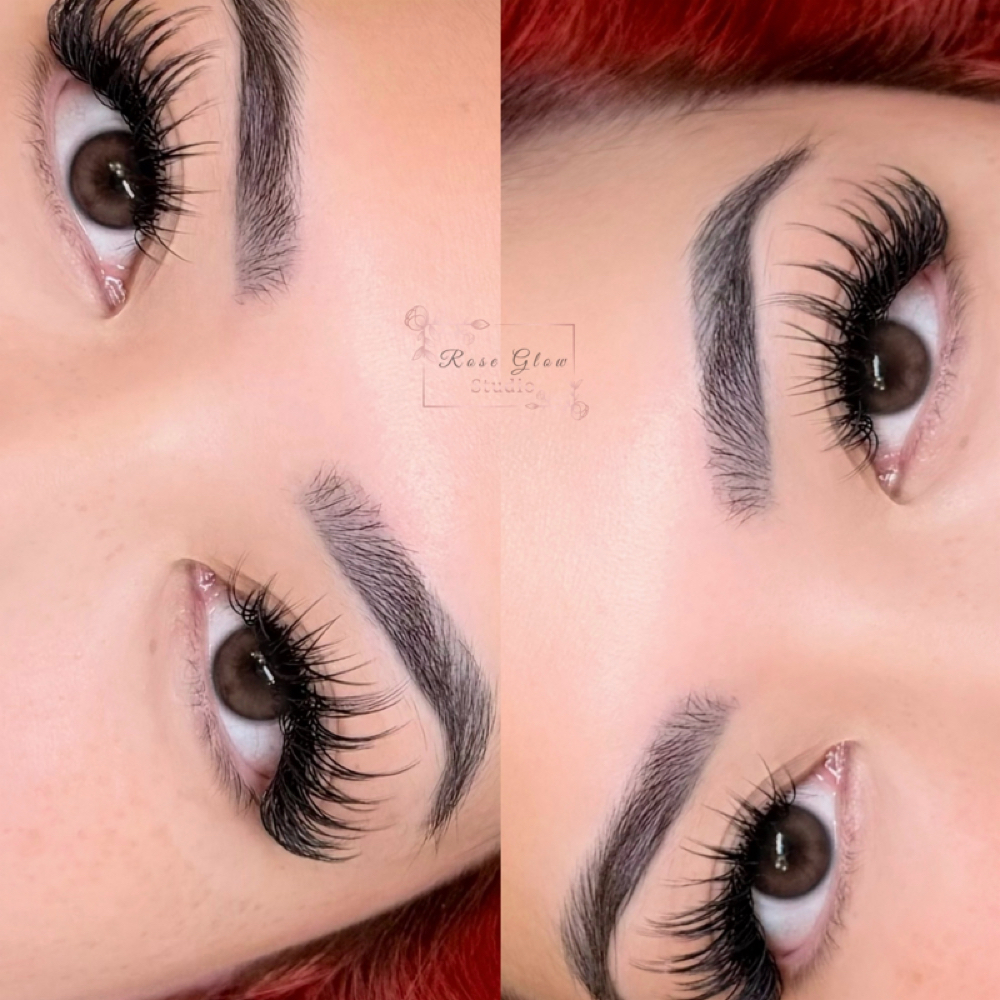 3 Week Hybrid Lash Fill at Rose Glow Studio in Brookfield, WI